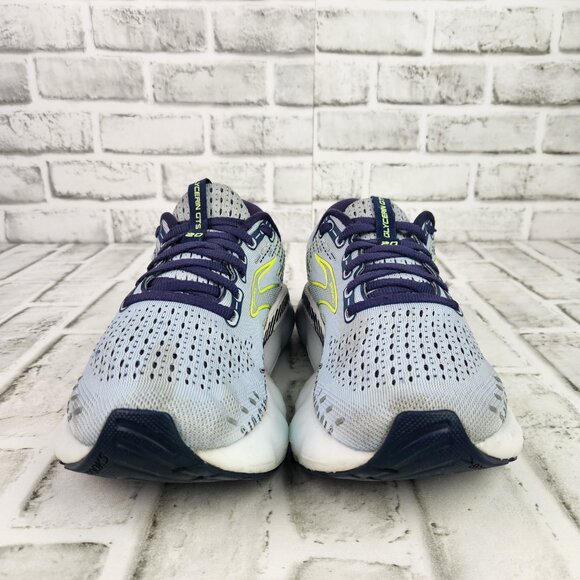 Brooks Glycerin GTS 20 Women's Sz 9 B Light Blue Athletic Running Train Sneakers - Picture 2 of 10